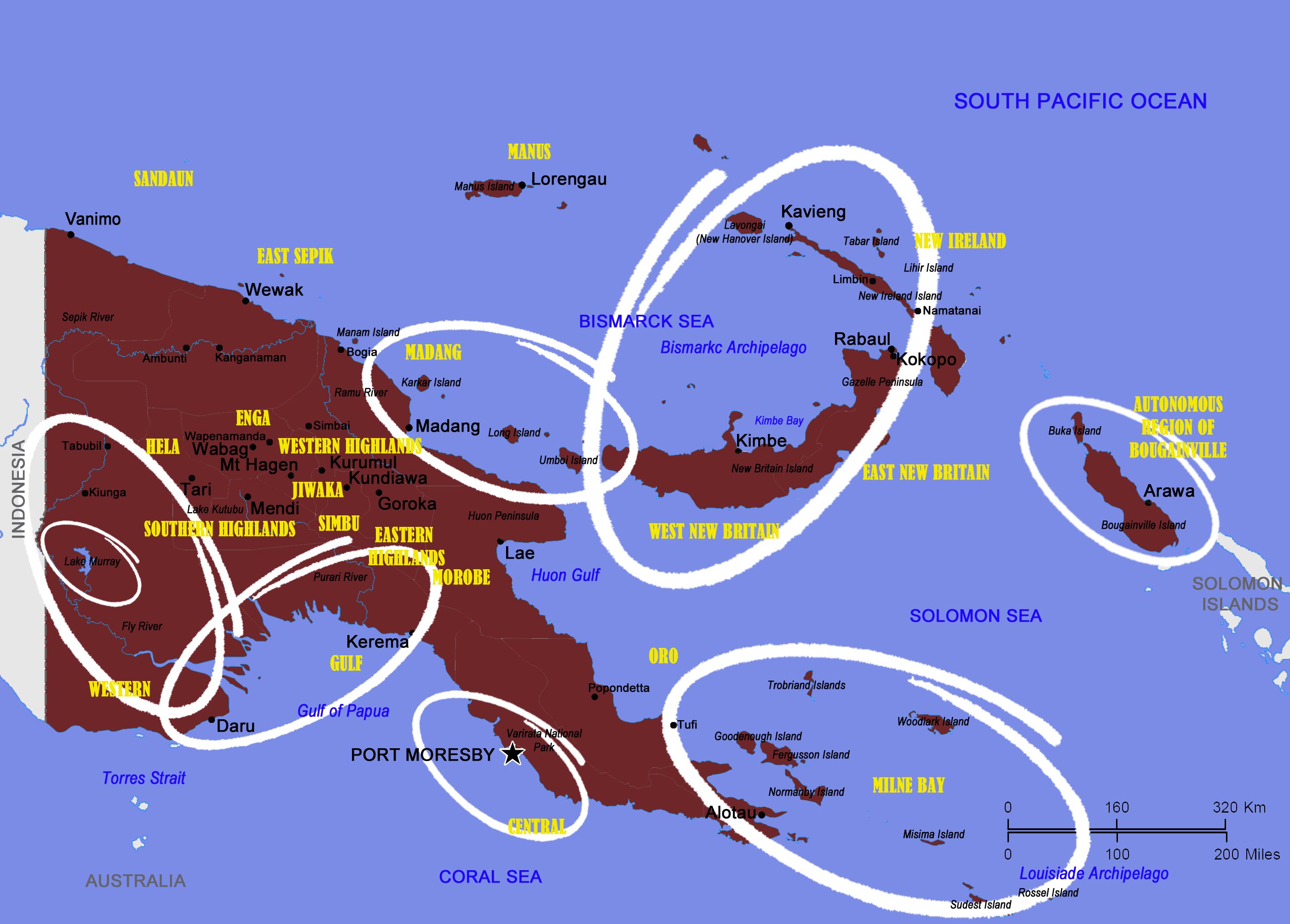 Top fishing spots in Papua New Guinea
